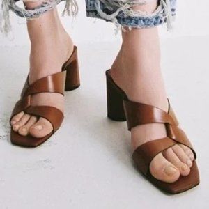 Zara Brown Women's Sandals